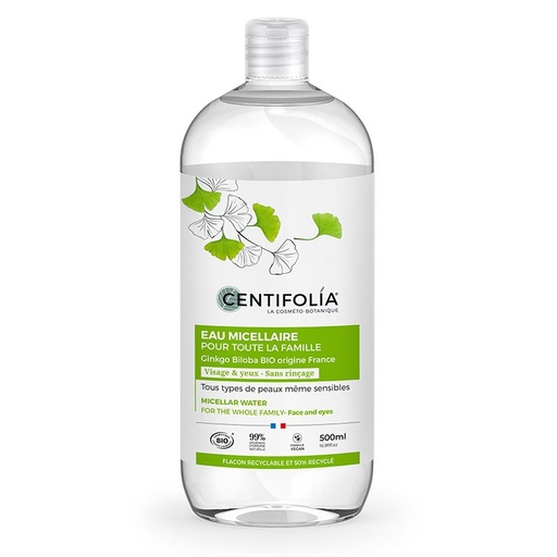 [CEN2004] Eau micellaire pour la famille BIO 500 ml