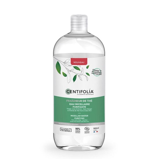 [CEN4030] Eau micellaire purifiante - Fraîcheur de Thé BIO 500 ml