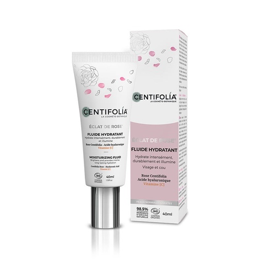 [CEN3030] Fluide léger Eclat de rose® BIO 40ml