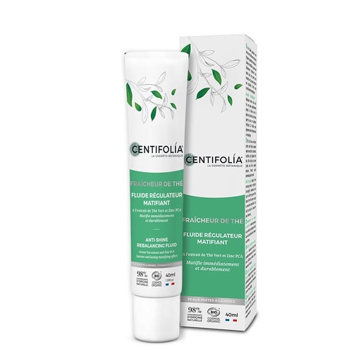 [CEN4027] Fluide régulateur matifiant - Fraîcheur de Thé BIO 40ml