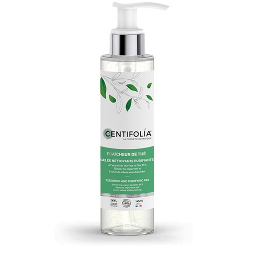 [CEN4025] Gelée nettoyante purifiante - Fraîcheur de Thé BIO 145 ml