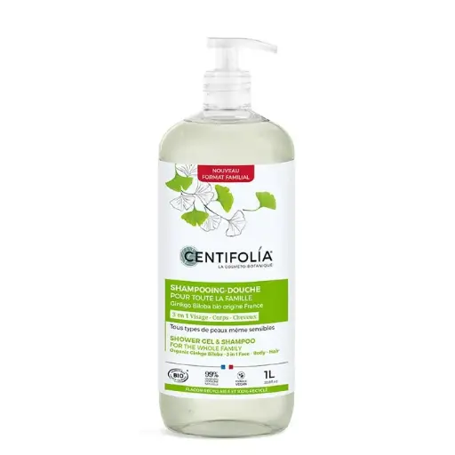 [CEN029970] Shampoing douche pour la famille BIO 1L