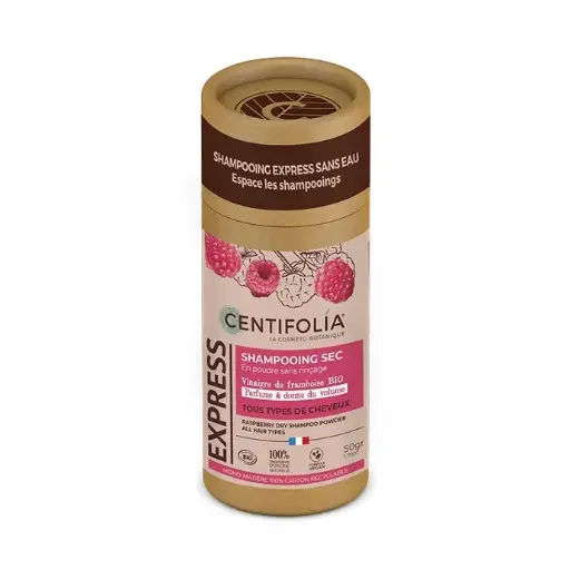 [CEN4504002] Shampooing sec en poudre framboise BIO 50 gr