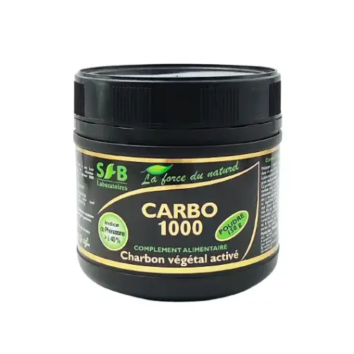 [CA3050] Carbo 1000 - Charbon végétal poudre activé 150gr 1265/19