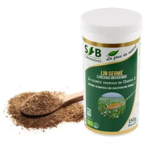 [CA9520] Biologisch gekiemd lijnzaadpoeder 250 gr