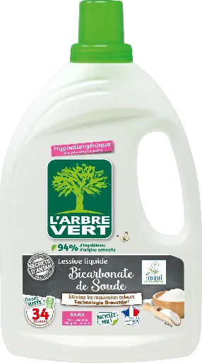 [AV30436C] Lessive liquide bicarbonate de soude 1,53 L