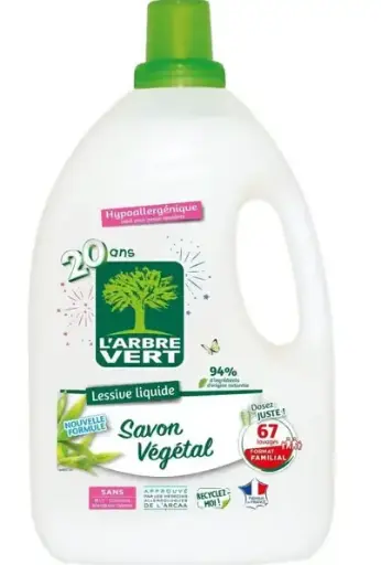 [AV30560] Lessive liquide végétales 3,015 L - 67 doses