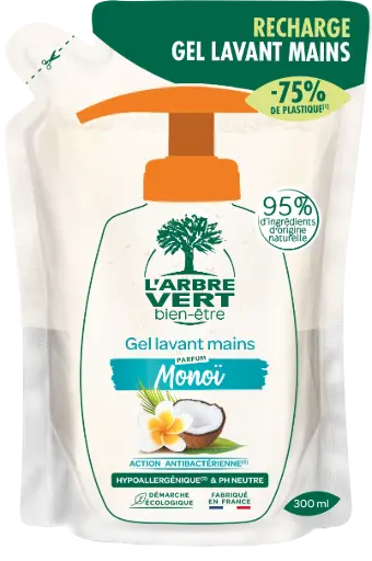 [AV30951] Recharge Gel Lavant Mains Monoï 300 ml 