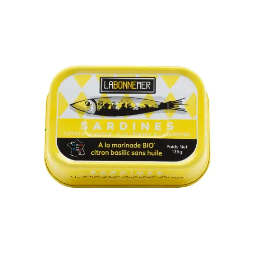 [LBM013] Sardines citron-basilic BIO