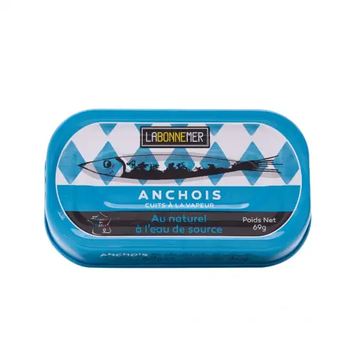 [LBM063] Anchois au naturel à l'eau de source