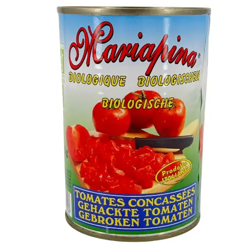 [MAR7501010] Tomates en cubes BIO 400 gr 