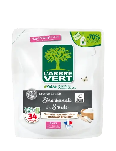 [AV30437] Recharge lessive liquide bicarbonate 1,53 L