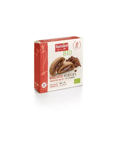[GE5407] Biscuit fourré cacao sans gluten BIO 200 g